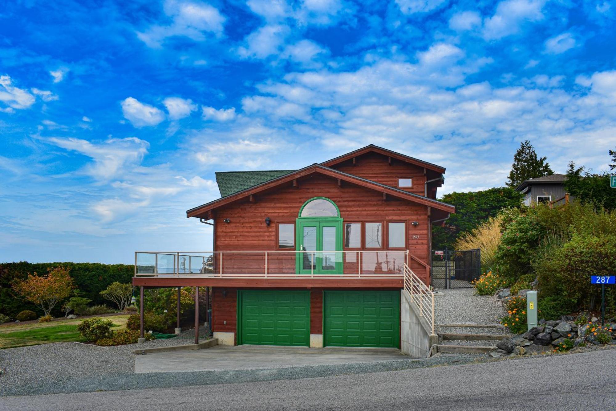 Whidbey Cedar Sunsets Villa Freeland Exterior foto