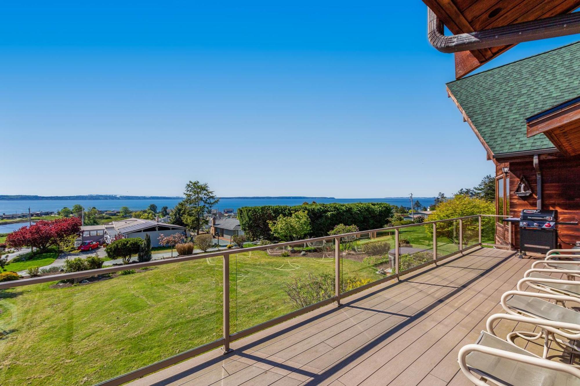 Whidbey Cedar Sunsets Villa Freeland Exterior foto