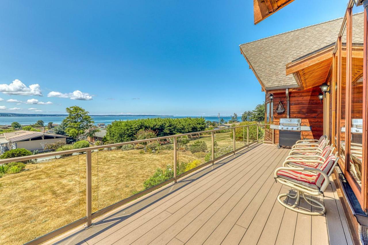 Whidbey Cedar Sunsets Villa Freeland Exterior foto